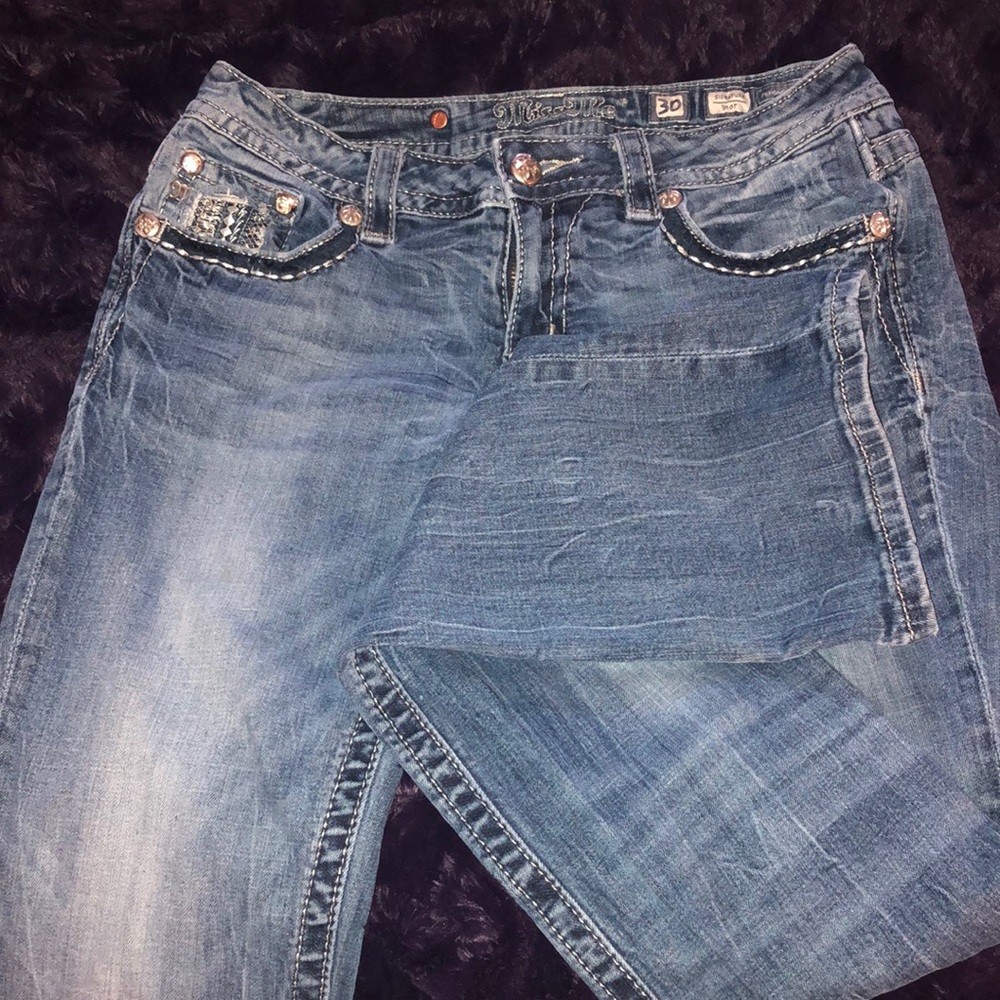 Miss Me signature boot jeans